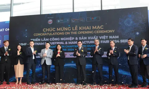 Khai mạc Chuỗi Triển lãm Công nghiệp và Sản xuất Việt Nam VIMP - 2024