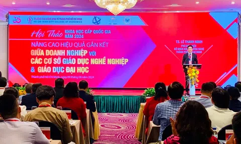 Hội thảo Khoa học cấp Quốc gia năm 2024 chủ đề: “Nâng cao hiệu quả gắn kết giữa các doanh nghiệp với các cơ sở giáo dục nghề nghiệp và giáo dục đại học”